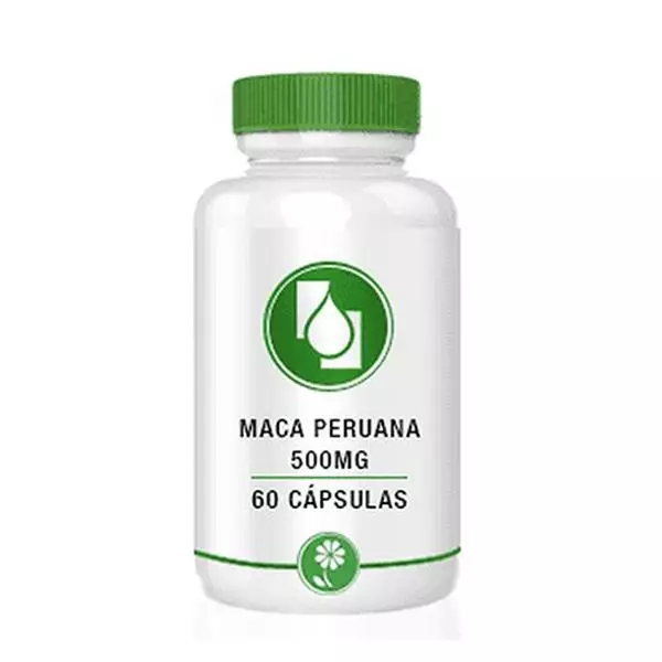 Maca peruana 500mg 60cápsulas