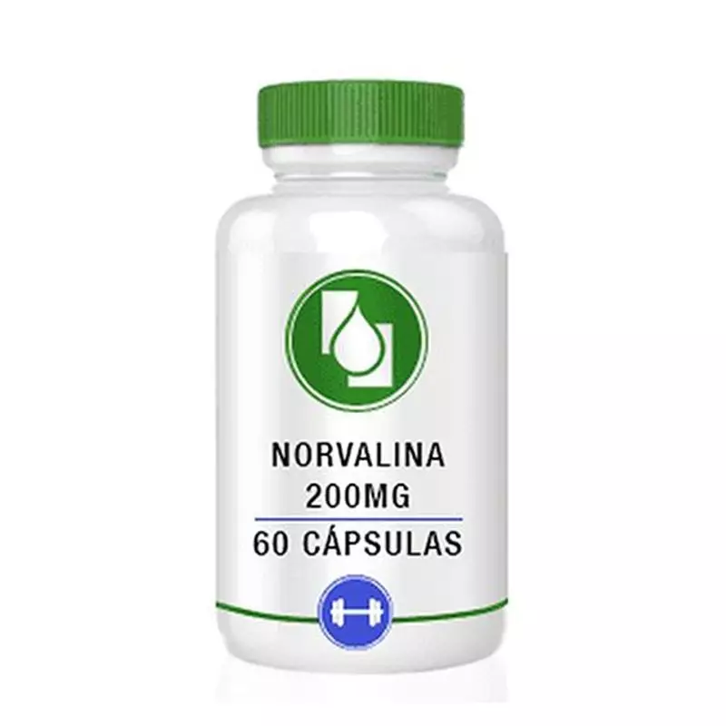 Norvalina 200mg 60 cápsulas