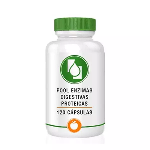 Pool Enzimas Digestivas Protéicas120 cápsulas