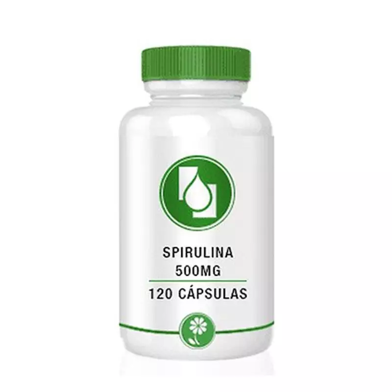 Spirulina 500mg 120cápsulas