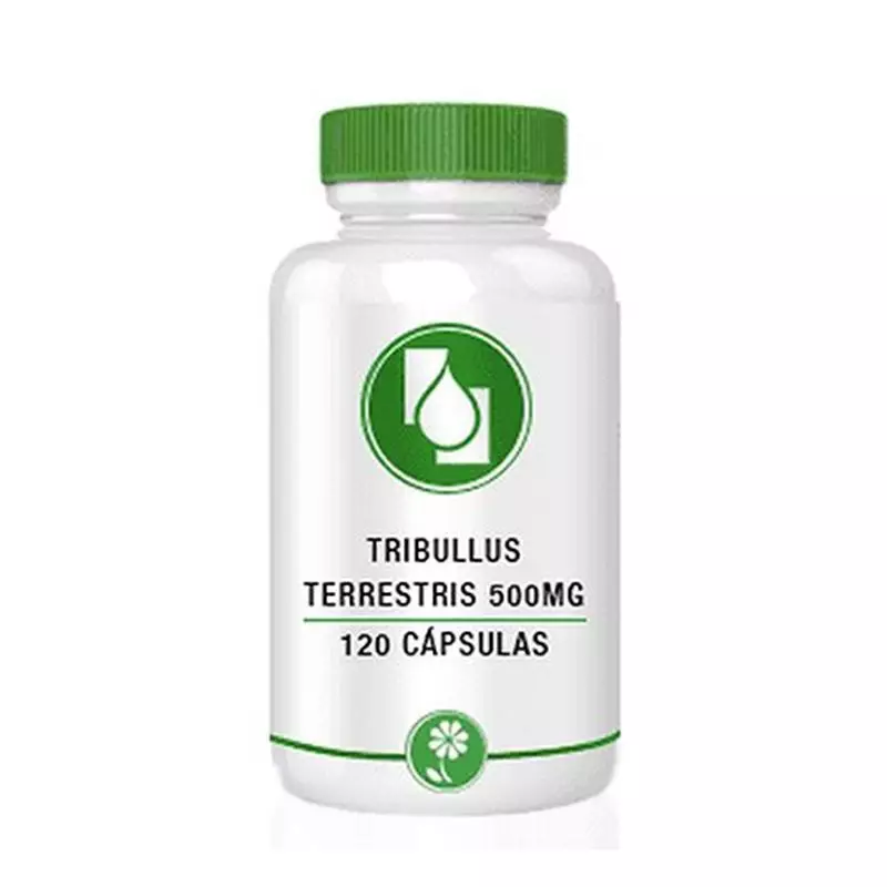 Tribulus Terrestris Extrato Seco 500mg 120 cápsulas