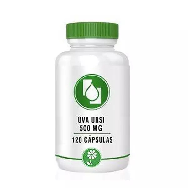 Uva Ursi 500mg 120cápsulas