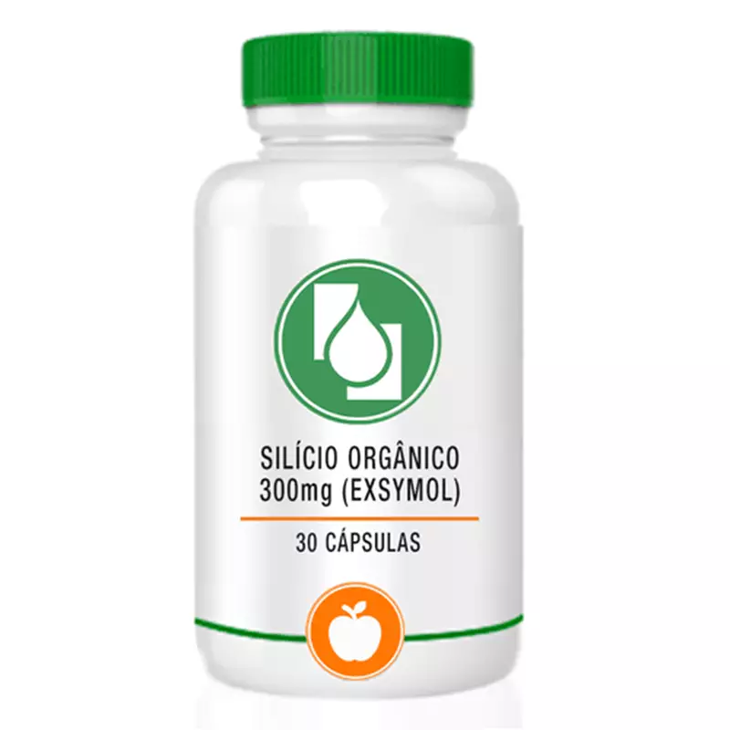 Silicio Orgânico (Exsymol) 300mg 30cápsulas
