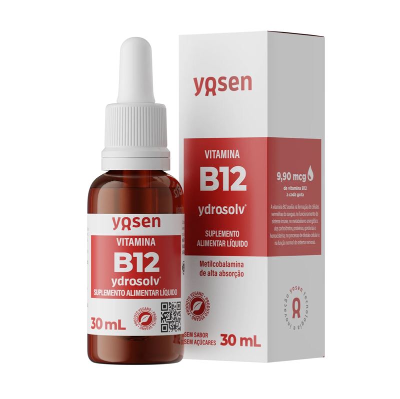 Vitamina B12 Ydrosolv® 30ml Yosen