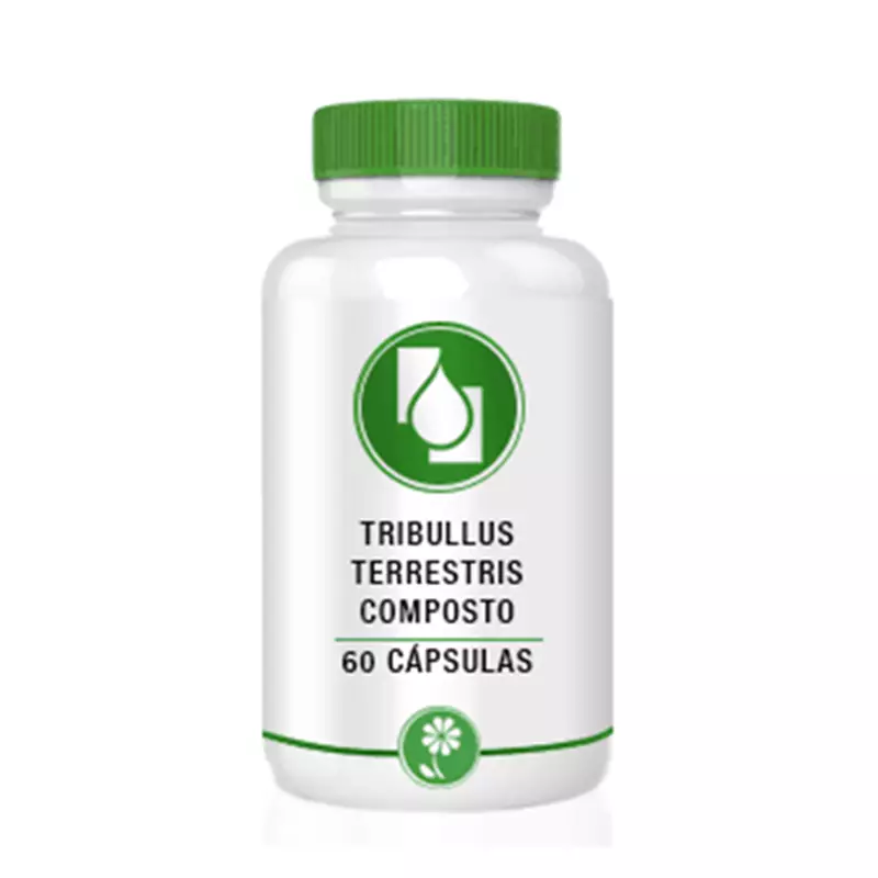 Tribulus Terrestris Composto 500mg 60 cápsulasTribulus Terrestris Composto 500mg 60 cápsulas