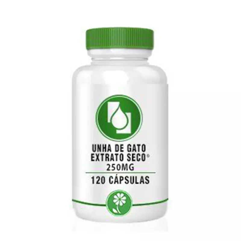 Unha de Gato Extrato seco 250mg 120cápsulas