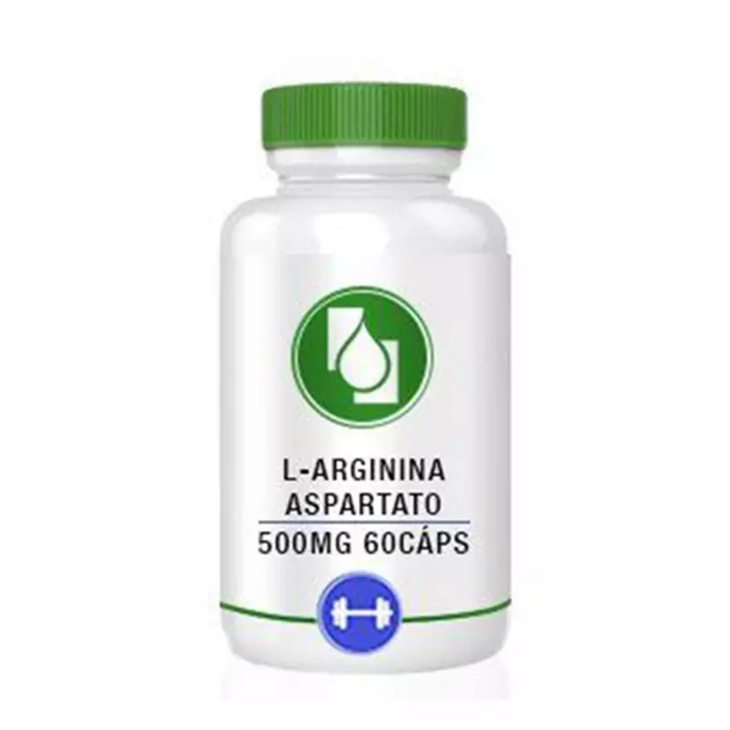 Arginina Aspartato 500mg 60caps 