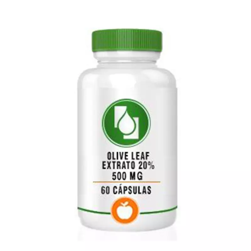 Olive Leaf Extrato 20% 500mg 60cápsulas