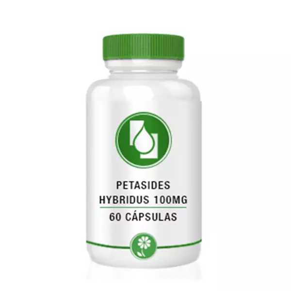 Petasides Hybridus Extrato seco 100mg 60Cápsulas
