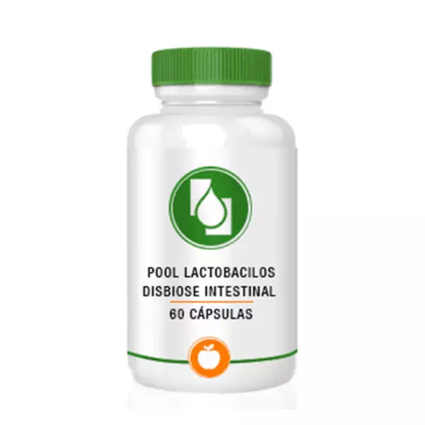 Pool Lactobacillus Disbiose Intestinal 60 cápsulas