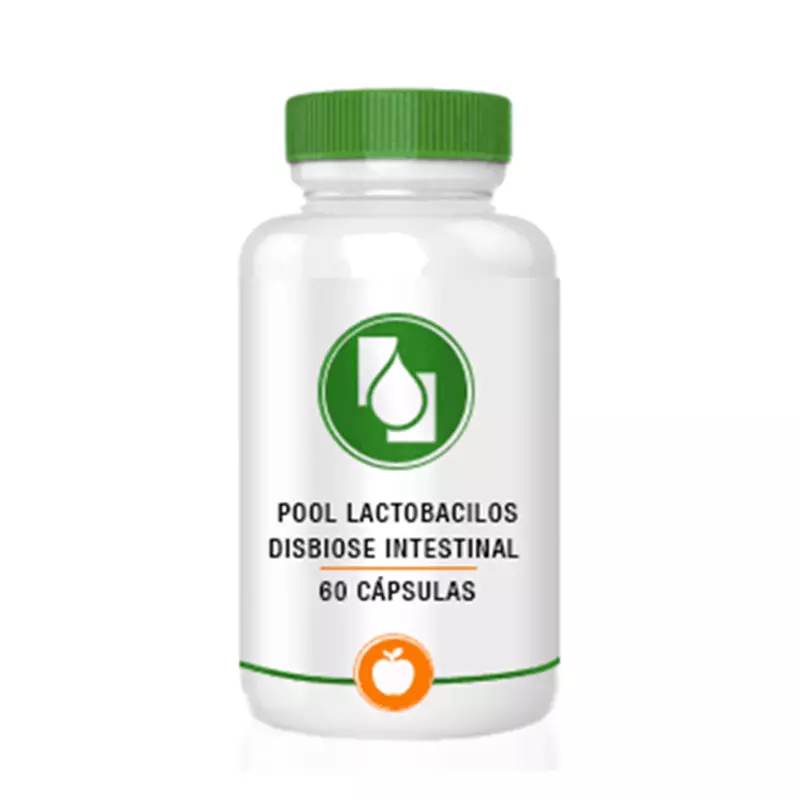 Pool Lactobacillus Disbiose Intestinal 60 cápsulas