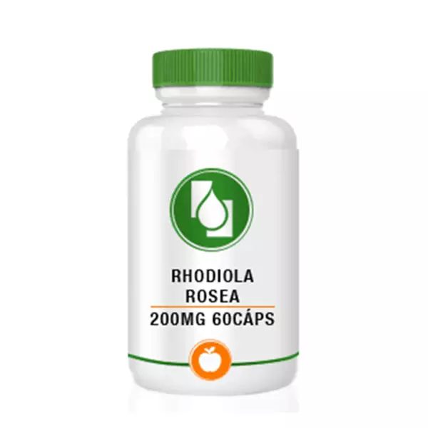 Rhodiola rosea 200mg 60cápsulas