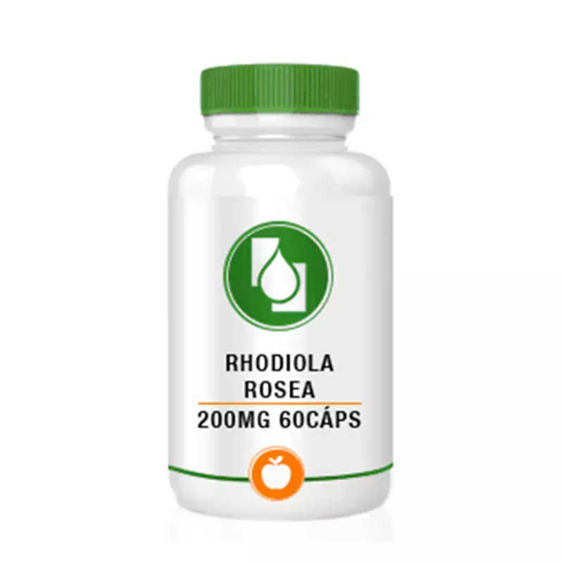 Rhodiola rosea 200mg 60cápsulas
