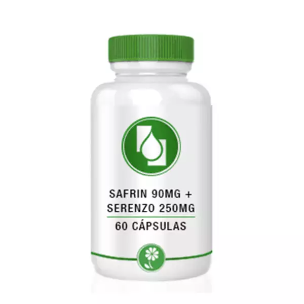 Saffrin® 90mg + Serenzo� 250mg 60cápsulas